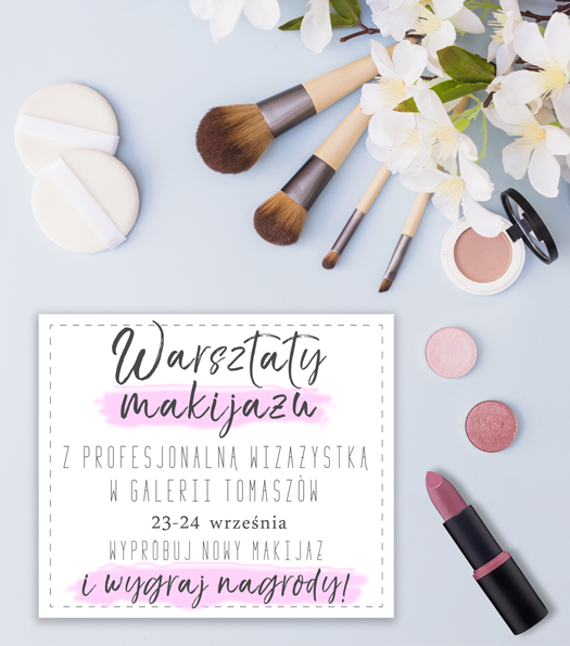 poster for makeup workshops